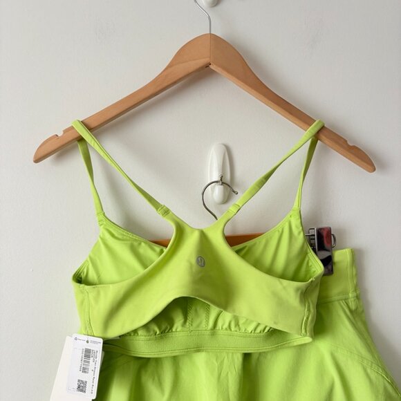Lululemon SET Lightweight High Rise Tennis Skirt + Wunder Strappy Bra Sour Grape - Picture 11 of 14